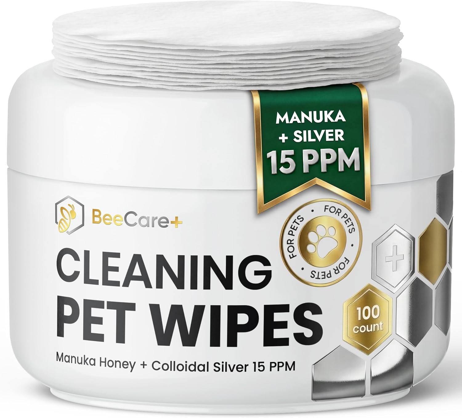 BeeCare+ Cleaning Pet Wipes